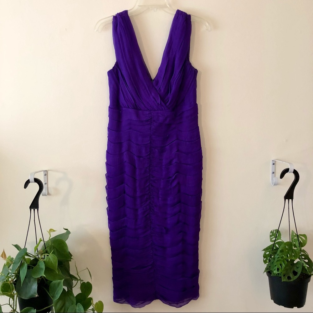 Tadashi Shoji Purple Dress - Picture 4 of 10